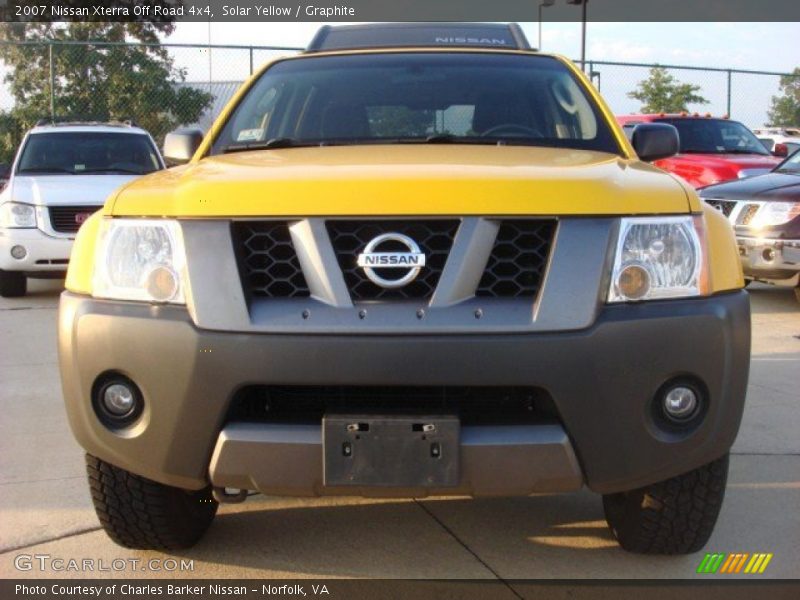 Solar Yellow / Graphite 2007 Nissan Xterra Off Road 4x4