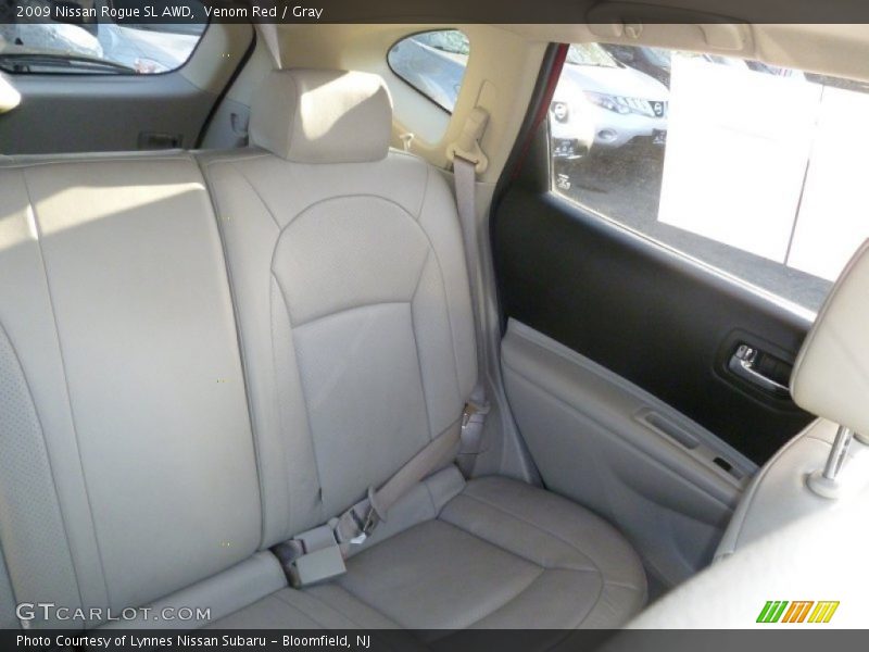 Venom Red / Gray 2009 Nissan Rogue SL AWD