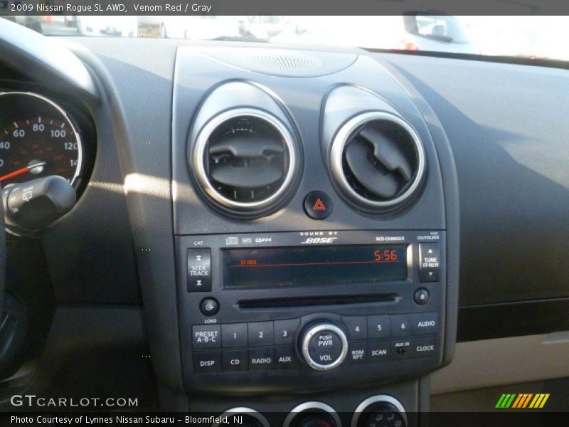 Venom Red / Gray 2009 Nissan Rogue SL AWD