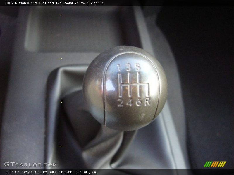  2007 Xterra Off Road 4x4 6 Speed Manual Shifter