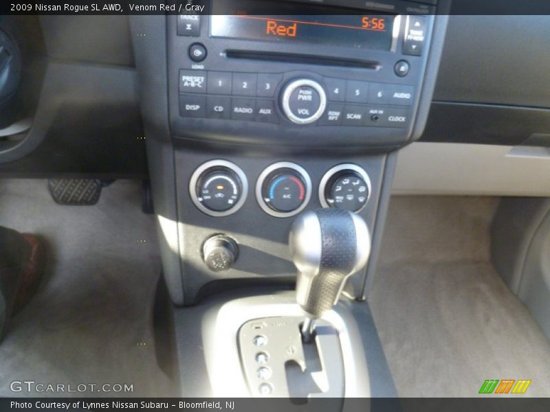 Venom Red / Gray 2009 Nissan Rogue SL AWD