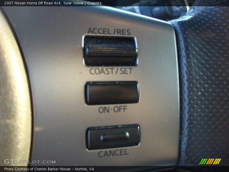 Solar Yellow / Graphite 2007 Nissan Xterra Off Road 4x4