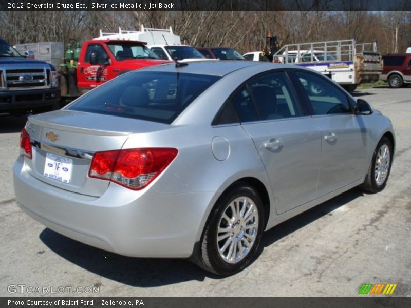 Silver Ice Metallic / Jet Black 2012 Chevrolet Cruze Eco