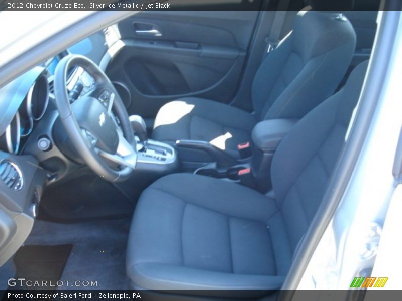 Silver Ice Metallic / Jet Black 2012 Chevrolet Cruze Eco