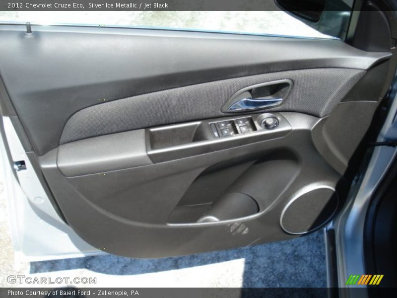 Silver Ice Metallic / Jet Black 2012 Chevrolet Cruze Eco
