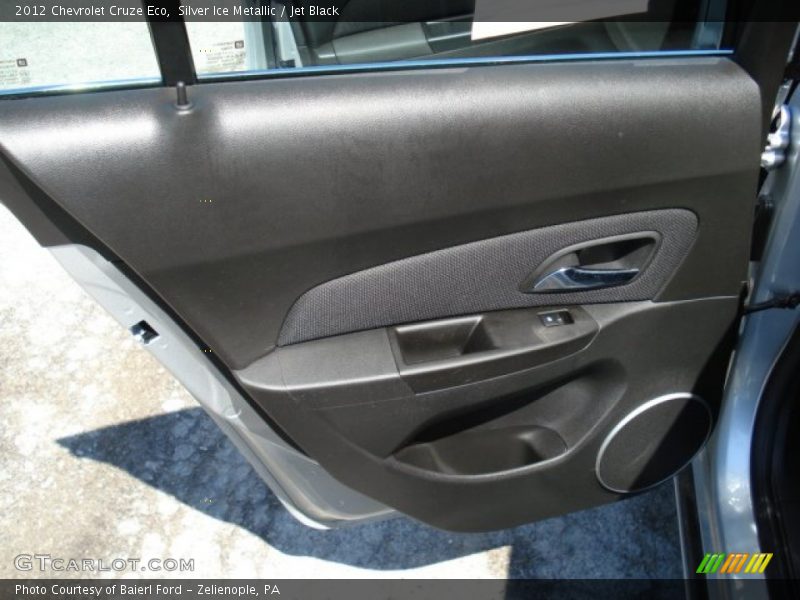 Silver Ice Metallic / Jet Black 2012 Chevrolet Cruze Eco