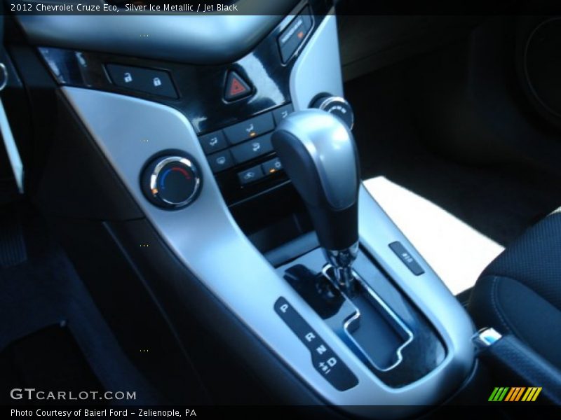 Silver Ice Metallic / Jet Black 2012 Chevrolet Cruze Eco