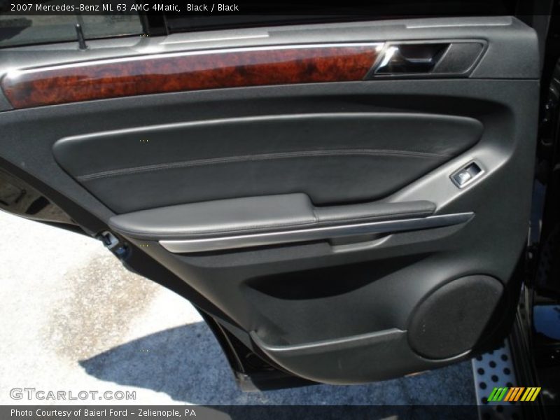 Black / Black 2007 Mercedes-Benz ML 63 AMG 4Matic