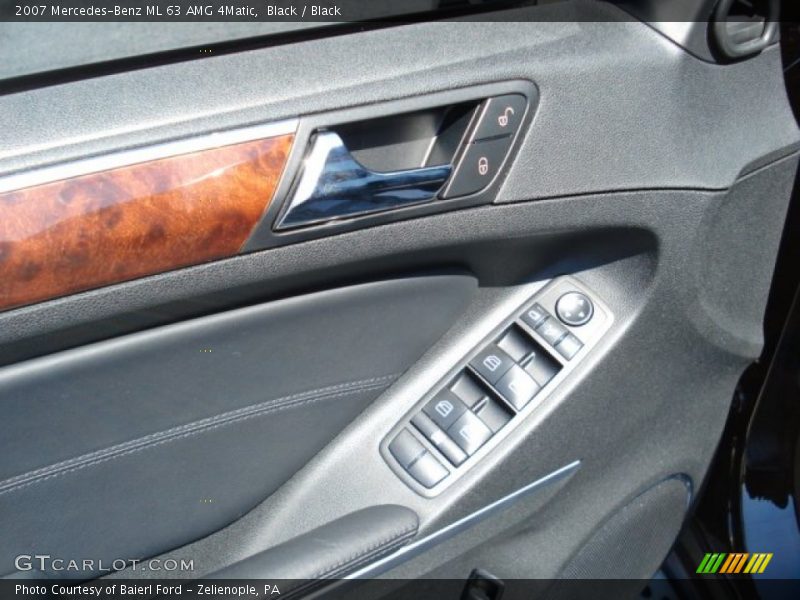 Black / Black 2007 Mercedes-Benz ML 63 AMG 4Matic