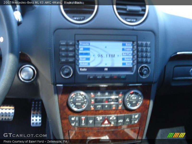 Black / Black 2007 Mercedes-Benz ML 63 AMG 4Matic