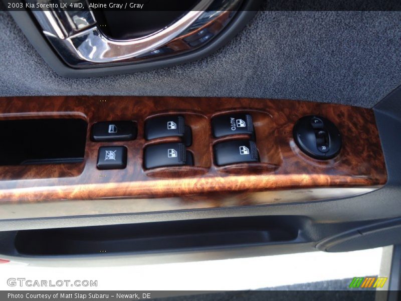 Alpine Gray / Gray 2003 Kia Sorento LX 4WD