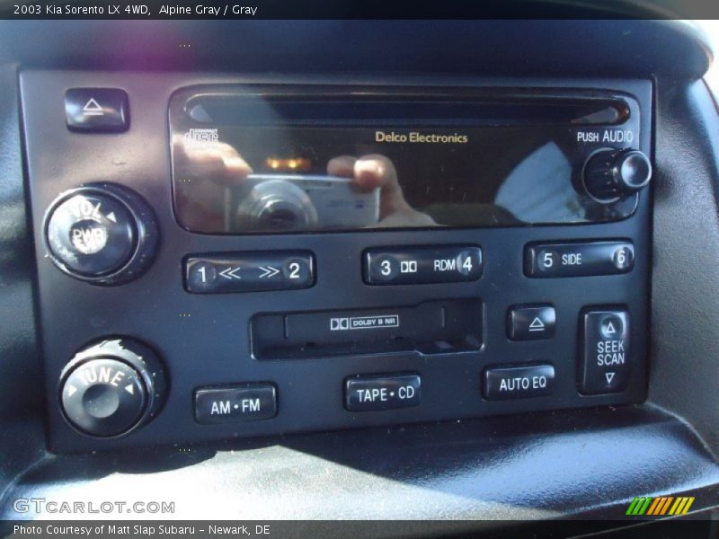 Alpine Gray / Gray 2003 Kia Sorento LX 4WD