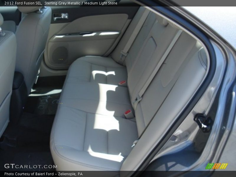 Sterling Grey Metallic / Medium Light Stone 2012 Ford Fusion SEL