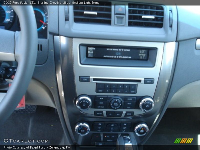 Sterling Grey Metallic / Medium Light Stone 2012 Ford Fusion SEL