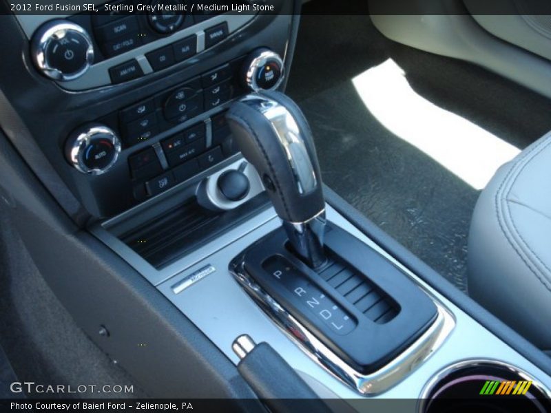 Sterling Grey Metallic / Medium Light Stone 2012 Ford Fusion SEL