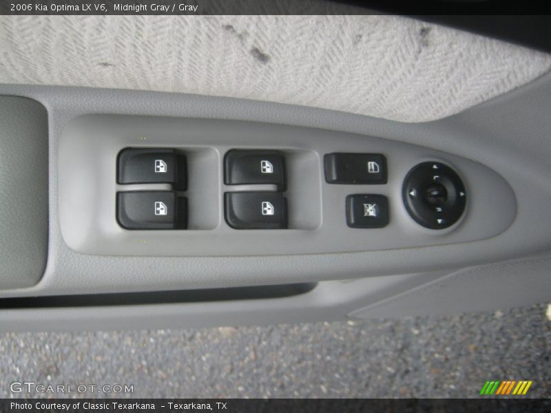 Midnight Gray / Gray 2006 Kia Optima LX V6