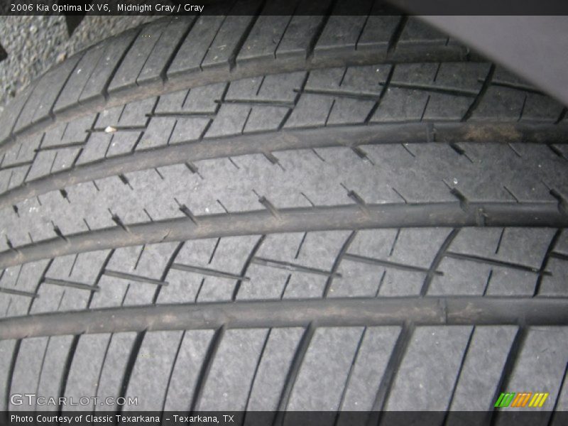 Midnight Gray / Gray 2006 Kia Optima LX V6