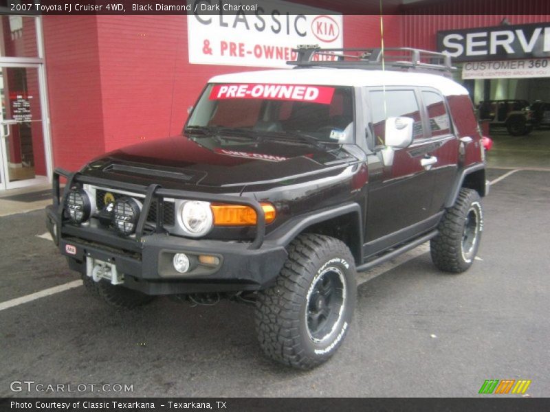 Black Diamond / Dark Charcoal 2007 Toyota FJ Cruiser 4WD