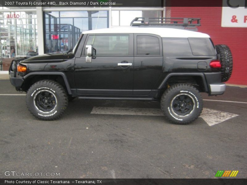 Black Diamond / Dark Charcoal 2007 Toyota FJ Cruiser 4WD