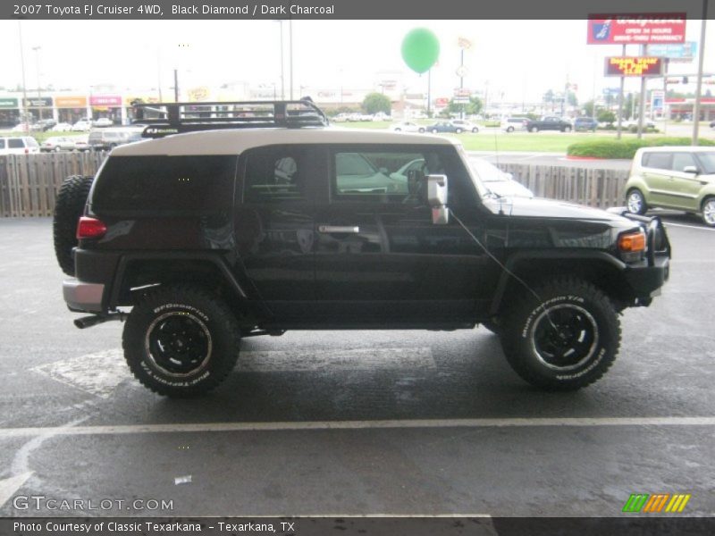 Black Diamond / Dark Charcoal 2007 Toyota FJ Cruiser 4WD