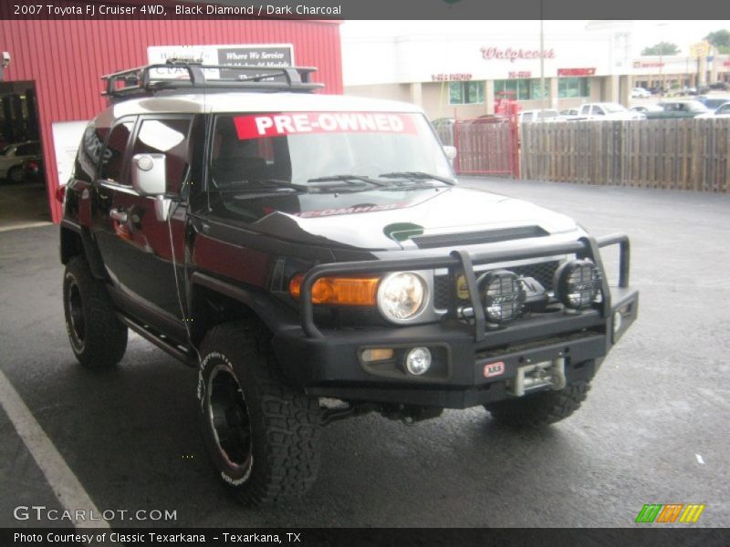 Black Diamond / Dark Charcoal 2007 Toyota FJ Cruiser 4WD