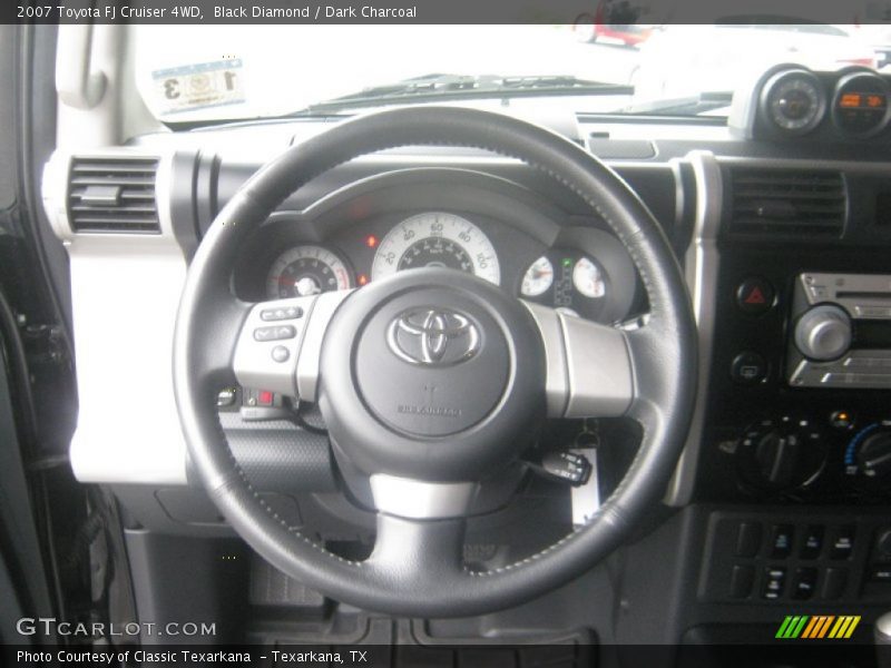 Black Diamond / Dark Charcoal 2007 Toyota FJ Cruiser 4WD