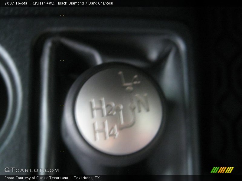 Black Diamond / Dark Charcoal 2007 Toyota FJ Cruiser 4WD