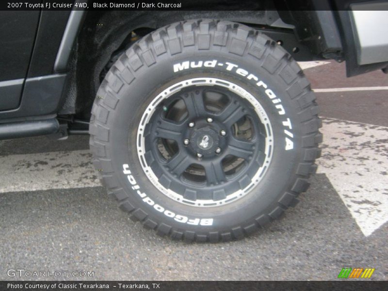 Black Diamond / Dark Charcoal 2007 Toyota FJ Cruiser 4WD