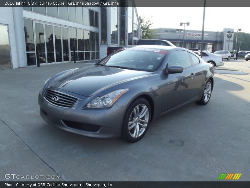 Graphite Shadow / Graphite 2010 Infiniti G 37 Journey Coupe