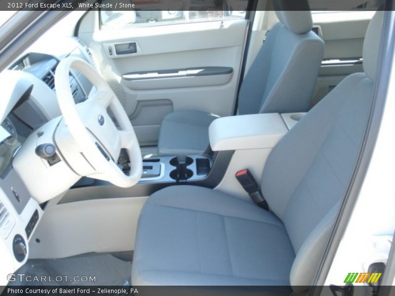 White Suede / Stone 2012 Ford Escape XLS