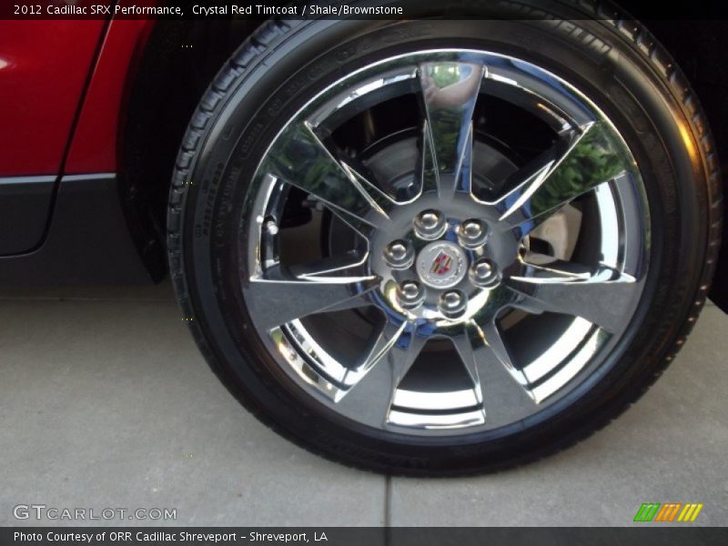 Crystal Red Tintcoat / Shale/Brownstone 2012 Cadillac SRX Performance