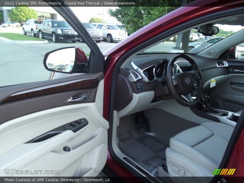 Crystal Red Tintcoat / Shale/Brownstone 2012 Cadillac SRX Performance