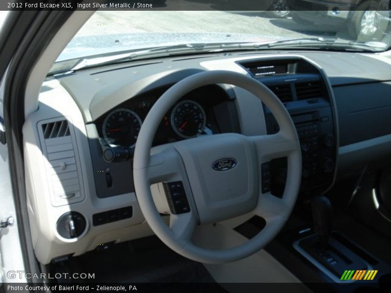 Ingot Silver Metallic / Stone 2012 Ford Escape XLS