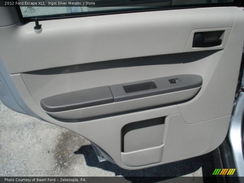 Ingot Silver Metallic / Stone 2012 Ford Escape XLS