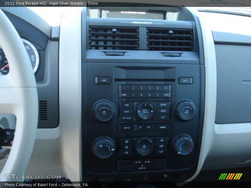 Ingot Silver Metallic / Stone 2012 Ford Escape XLS