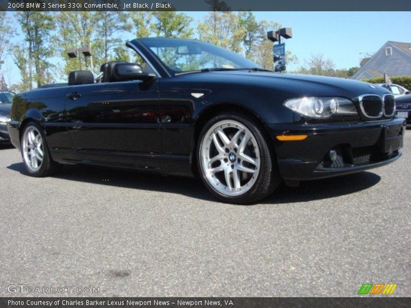 Jet Black / Black 2006 BMW 3 Series 330i Convertible