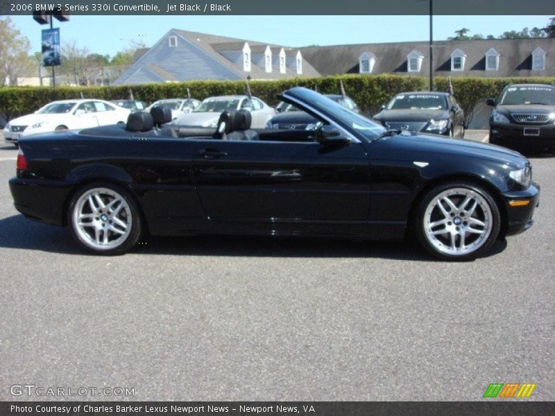 Jet Black / Black 2006 BMW 3 Series 330i Convertible