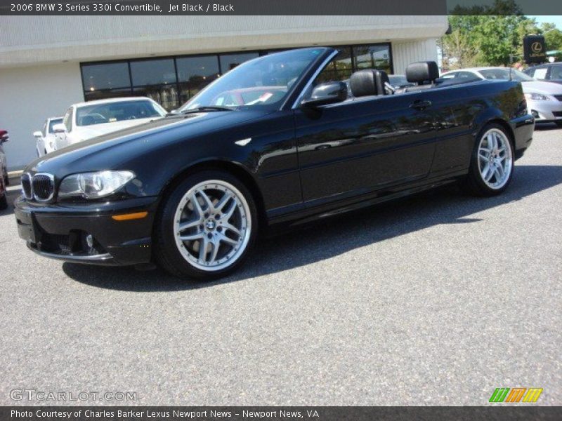 Jet Black / Black 2006 BMW 3 Series 330i Convertible