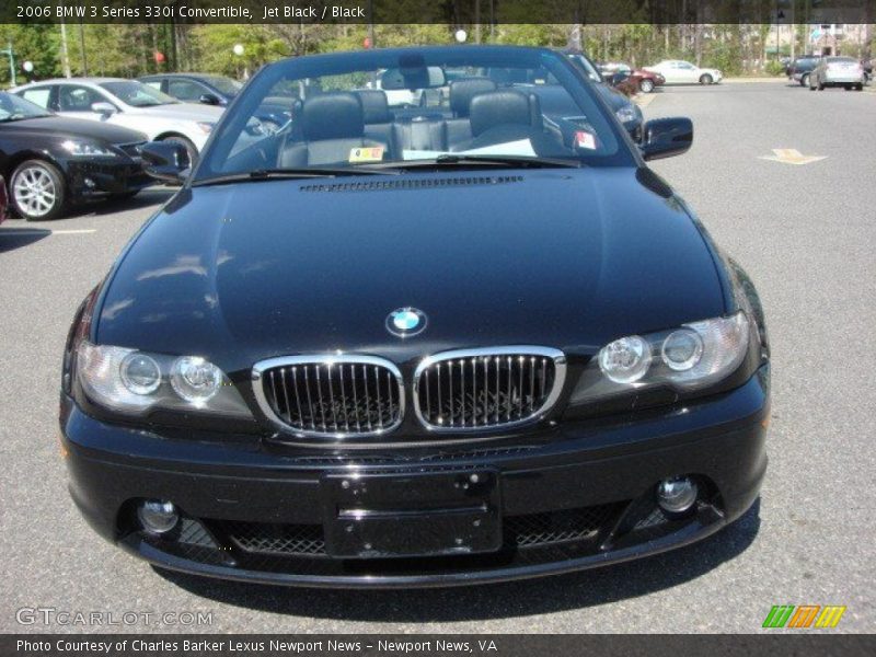 Jet Black / Black 2006 BMW 3 Series 330i Convertible