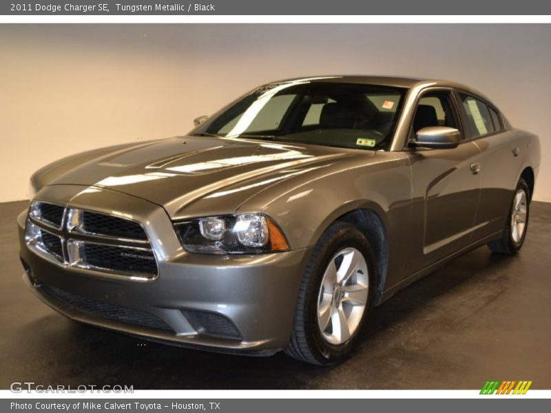 Tungsten Metallic / Black 2011 Dodge Charger SE
