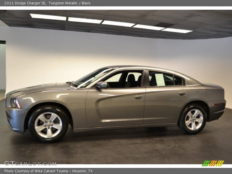 Tungsten Metallic / Black 2011 Dodge Charger SE
