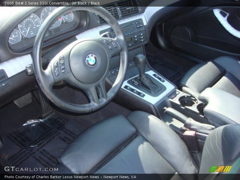 Jet Black / Black 2006 BMW 3 Series 330i Convertible