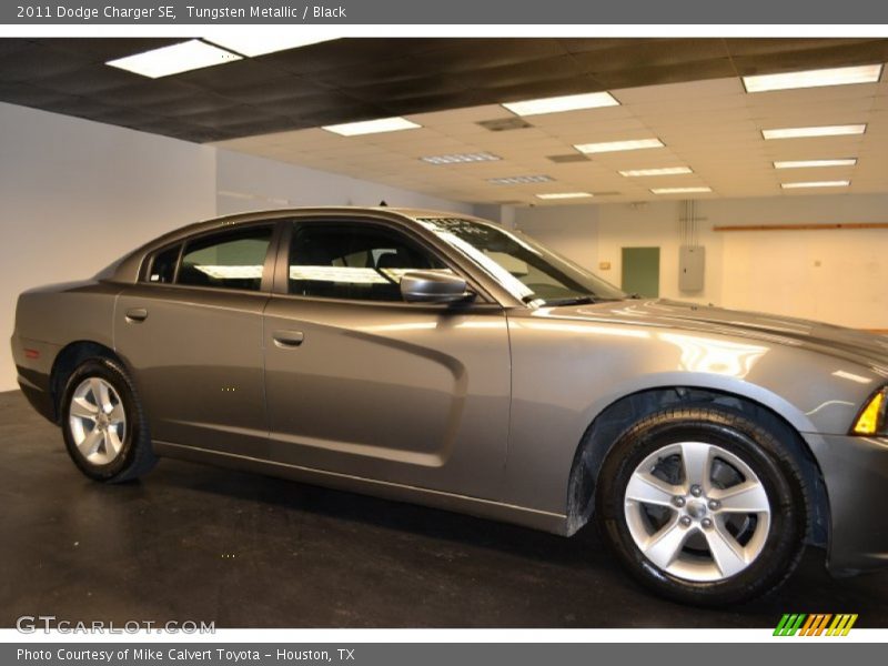 Tungsten Metallic / Black 2011 Dodge Charger SE