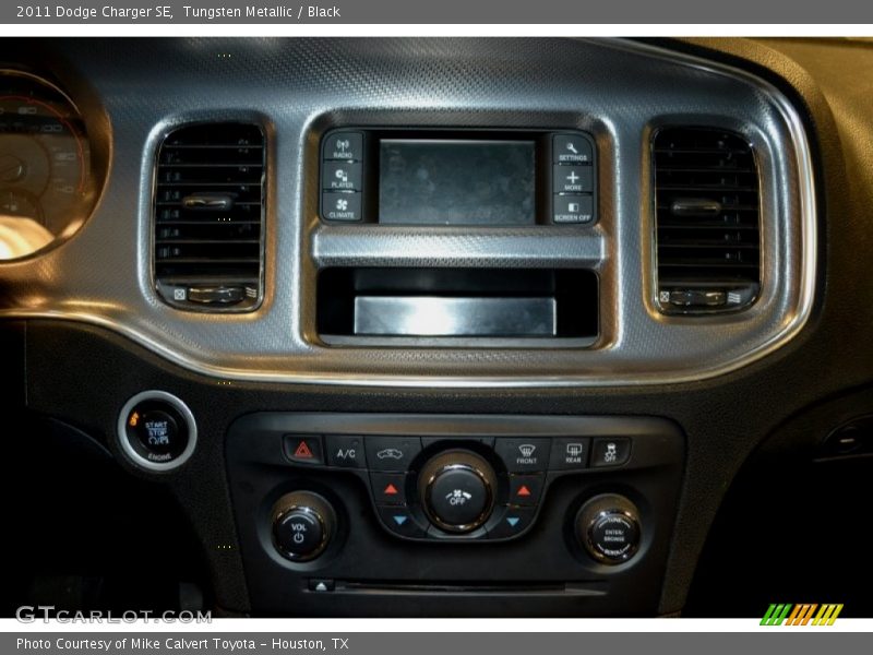Tungsten Metallic / Black 2011 Dodge Charger SE