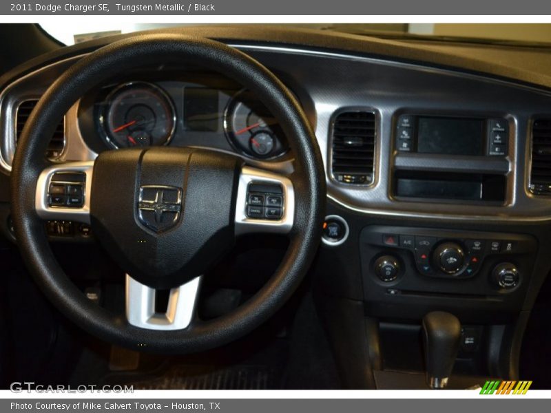 Tungsten Metallic / Black 2011 Dodge Charger SE