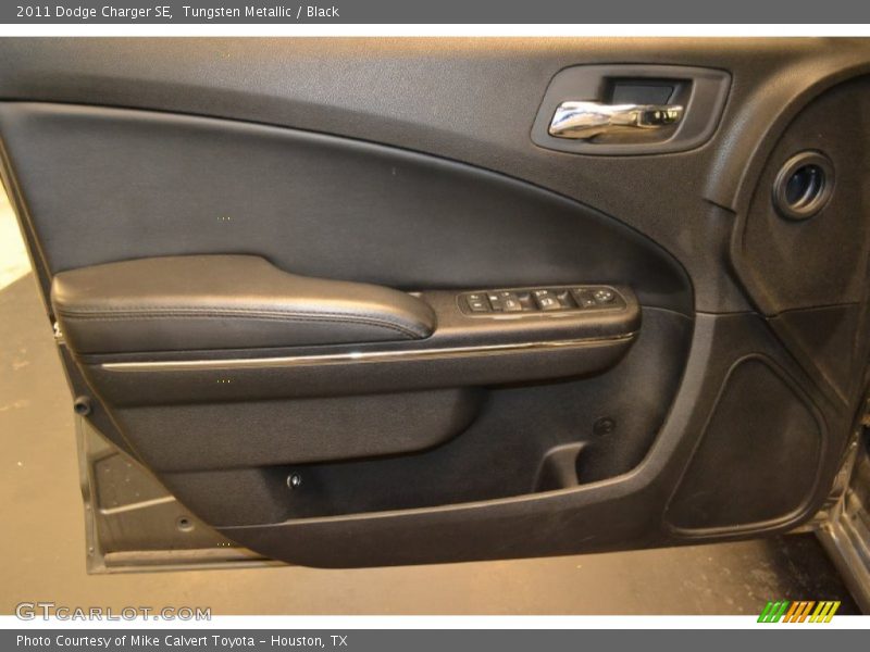 Tungsten Metallic / Black 2011 Dodge Charger SE