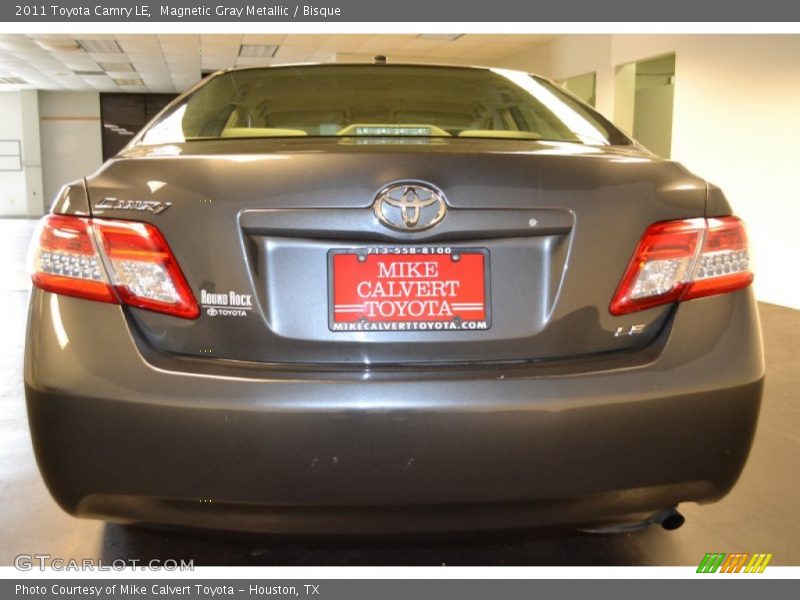 Magnetic Gray Metallic / Bisque 2011 Toyota Camry LE
