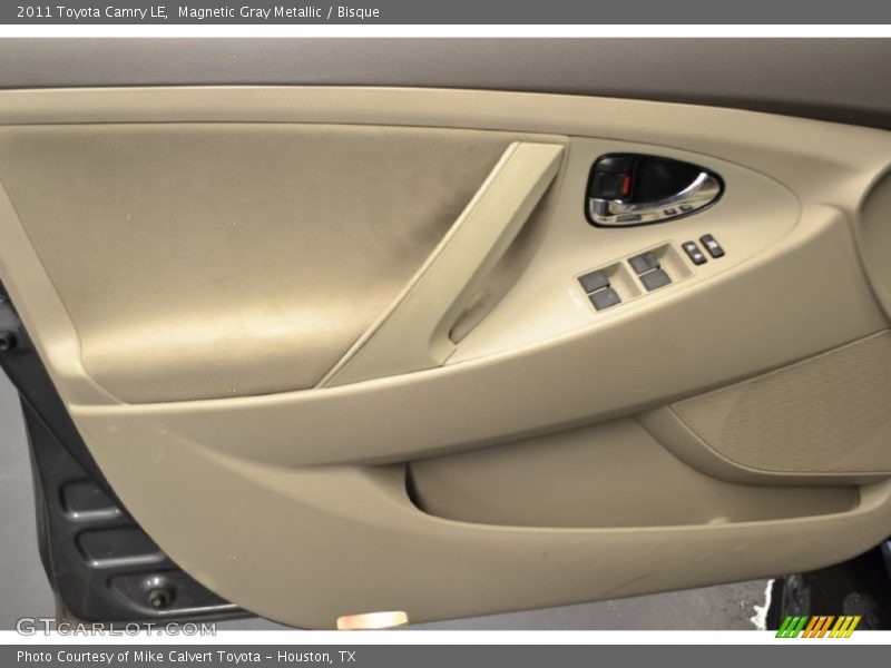 Magnetic Gray Metallic / Bisque 2011 Toyota Camry LE