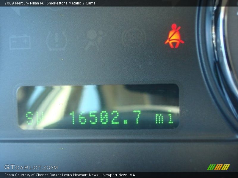 Smokestone Metallic / Camel 2009 Mercury Milan I4