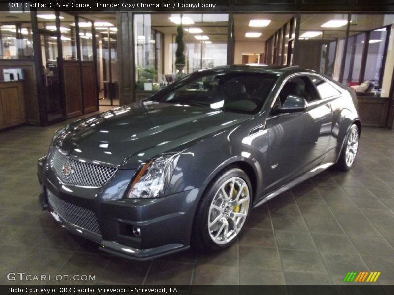 Front 3/4 View of 2012 CTS -V Coupe